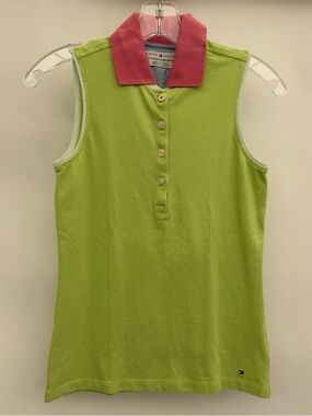 Tommy Hilfiger Vintage Sleeveless Polo Colorblock